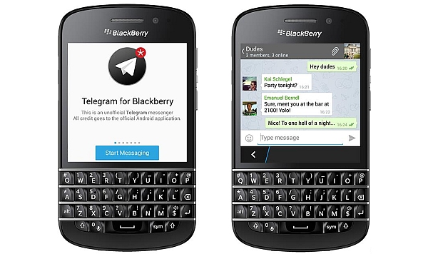 Telegram-Blackberry