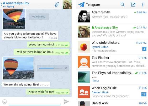 Telegram, el nuevo servicio de mensajería instantánea